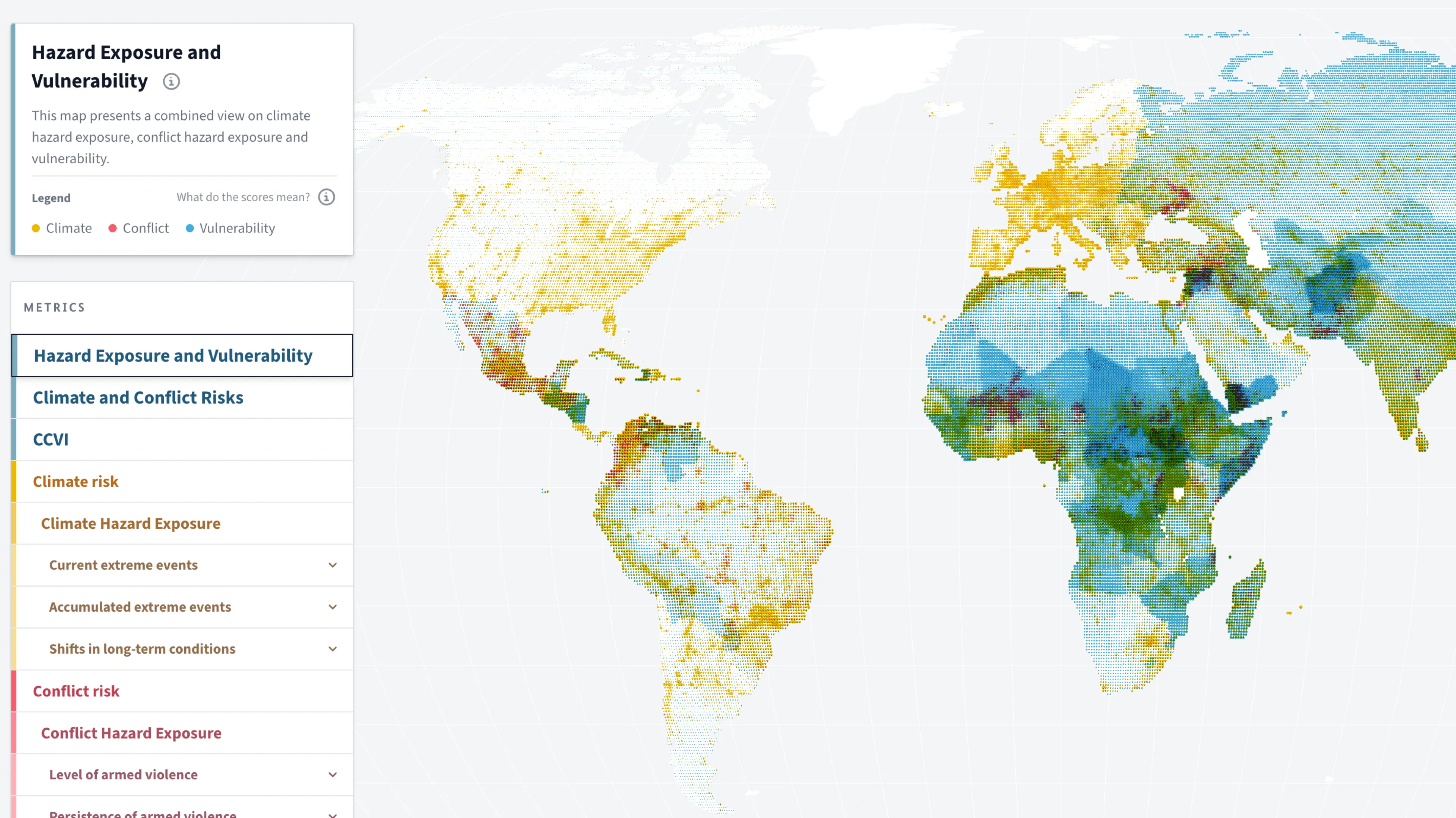 Public Website — Data Map