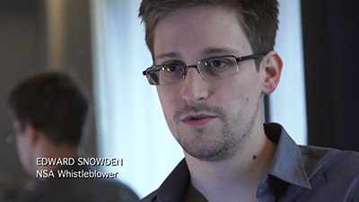 Photo of Edward Snowden